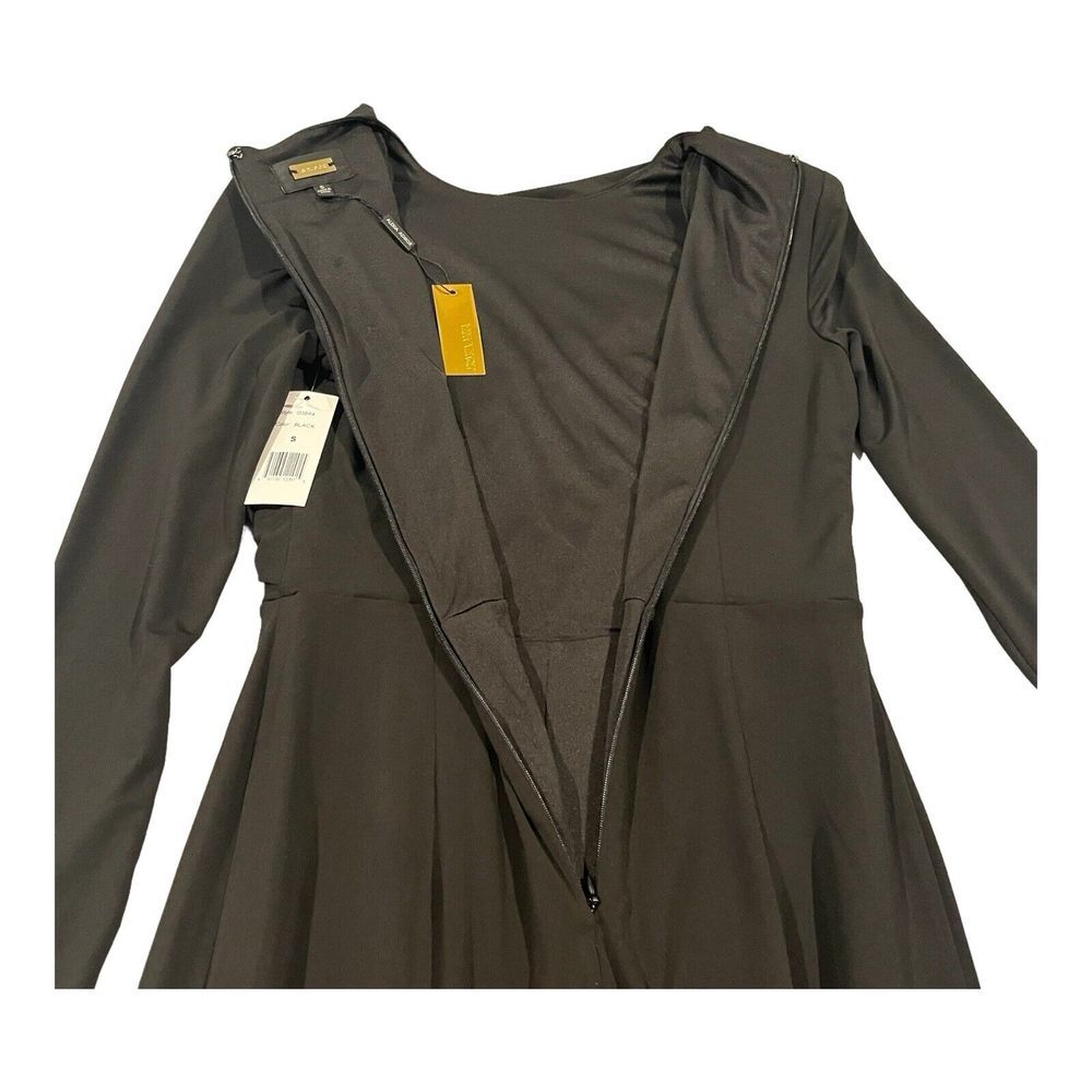 Alexia Admor Women's MILAN JUMPSUIT wide long leg long‎ sleeve Size Small NWT - Picture 13 of 16